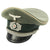 Original German WWII Army Heer Officer Visor Cap by EREL - Marked on Crown and Band Original Items