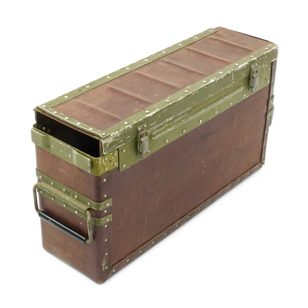Original U.S. WWII B-24 B-17 Bomber .50 Caliber Ammunition Box Original Items