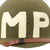 Original U.S. WWII Military Police M1 Helmet Liner by Westinghouse Original Items