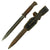 Original German WWII 98k 1942 dated Bayonet by Carl Eickhorn with Scabbard and Frog  - Matching Serial 3052 p Original Items