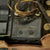 Original U.S. WWII Army Field Telephone Model EE-8 in Leather Case - Set of 2 Original Items