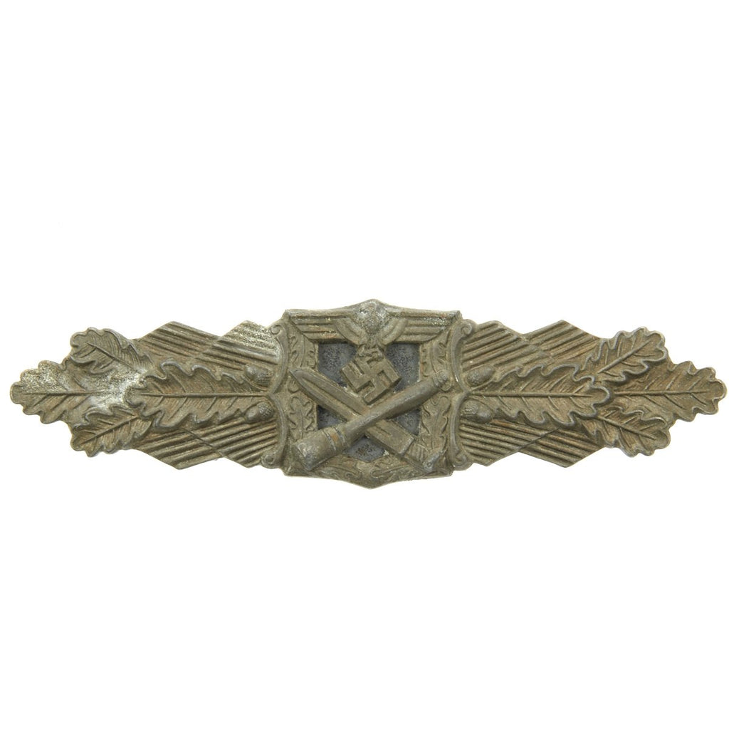 Original German WWII Close Combat Clasp in Silver Original Items