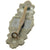 Original German WWII Close Combat Clasp in Silver Original Items