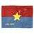 Original Vietnam War North Vietnamese Army Viet Cong Unit 324 Xung Phong Unit Flags with Medals - USGI Bring Back Original Items
