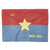 Original Vietnam War North Vietnamese Army Viet Cong Unit 324 Xung Phong Unit Flags with Medals - USGI Bring Back Original Items