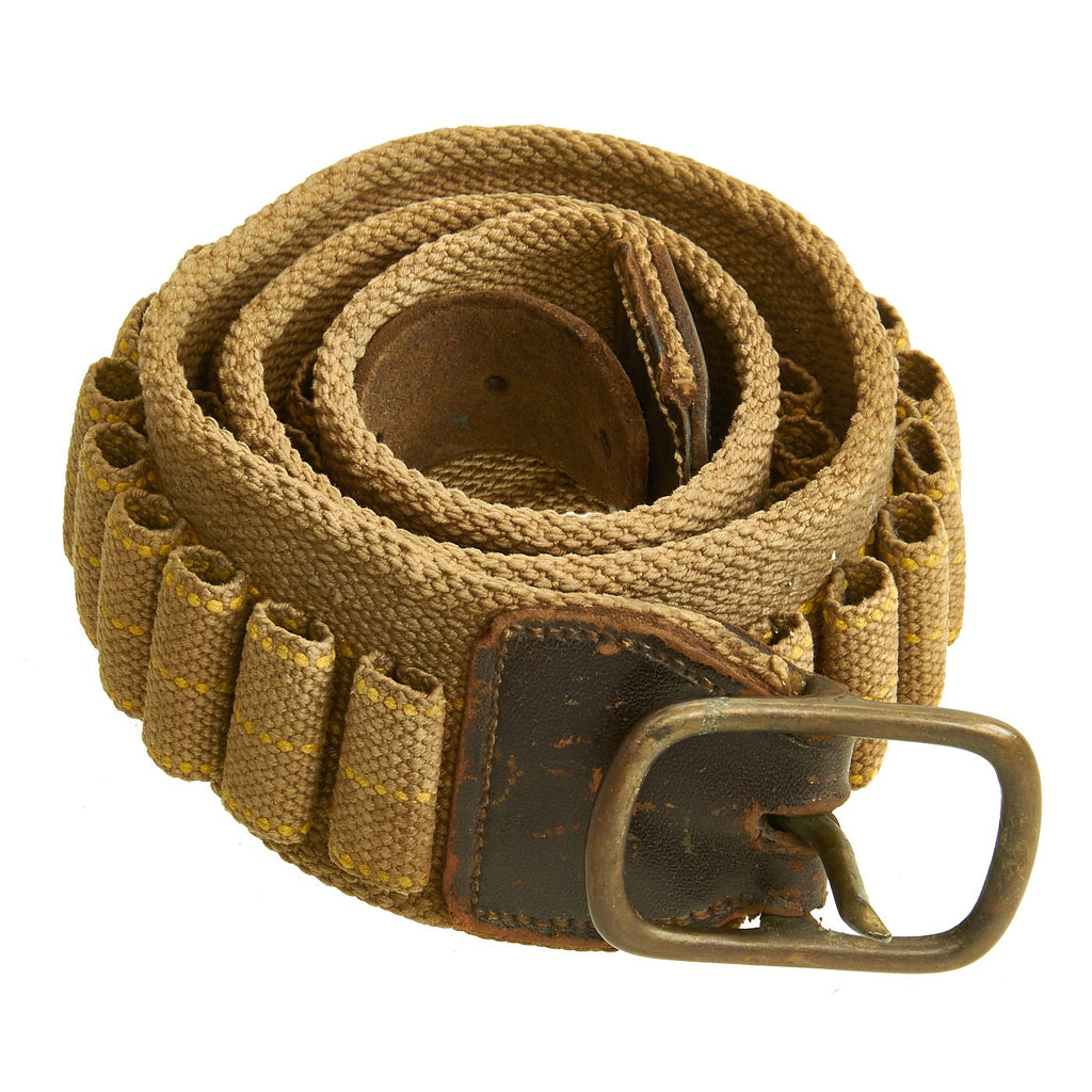 Original U.S. Indian Wars M1876 45rd. Prairie Cartridge Belt for Springfield Trapdoor .45-70 Original Items