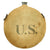 Original U.S. Civil War M-1858 Smooth Side Canteen by J.C. Johnson & Co. Converted to M1878 - 1865 Dated Original Items