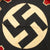 Original German WWII German DAF Labor Front USGI Signed Fringed Flag - Deutsche Arbeitsfront - 46 x 56 Original Items