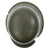 Original German WWII M42 Wehrmacht No Decal KIA Shot Through Helmet Shell with Liner Band - ckl64 Original Items