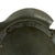 Original German WWII M42 Wehrmacht No Decal KIA Shot Through Helmet Shell with Liner Band - ckl64 Original Items