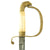 Original U.S. Model 1830 Officer's Eagle Head Sword with Ivory Grip and Leather Scabbard Original Items