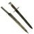 Original U.S. Pre-WWI M1892 Bayonet and Scabbard for Springfield Krag-Jørgensen Rifles - dated 1901 Original Items