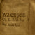 Original U.S. WWI M1917 SBR Gas Mask with Carry Bag named to USGI in 381th Regt. 80th Division Original Items
