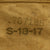 Original U.S. WWI M1917 SBR Gas Mask with Carry Bag named to USGI in 381th Regt. 80th Division Original Items
