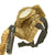 Original U.S. WWI M1917 SBR Gas Mask with Carry Bag named to USGI in 381th Regt. 80th Division Original Items