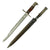 Original U.S. Pre-WWI M1892 Bayonet and Scabbard for Springfield Krag-Jørgensen Rifles - dated 1901 Original Items