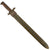 Original U.S. WWI & WWII M1905 Springfield 16" Rifle Bayonet marked S.A. with WWII M3 Scabbard - dated 1908 Original Items