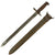 Original U.S. WWI & WWII M1905 Springfield 16" Rifle Bayonet marked S.A. with WWII M3 Scabbard - dated 1908 Original Items
