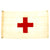 Original U.S. WWI / WWII Red Cross Medic Cloth Flag - 50" x 30" Original Items