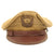 Original U.S. WWII Air Transport Command (ATC) Khaki Crush Peaked Visor Cap Original Items