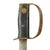 Original WWII GI Theater Made Fighting Knife with Bronze Knuckle Duster in M8 Scabbard Original Items