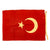Original Ottoman Empire WWI Turkish Wool Flag - 19" x 29" Original Items