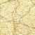 Original U.S. WWII Silk Escape Map of Western Europe 43/C 43/D Original Items