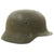 Original German WWII Excellent Condition Army Heer M35 Single Decal Helmet with 56cm Liner - ET64 Original Items