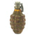 Original U.S. WWII MkII Green Overpainted Yellow Early War High Explosive Pineapple Inert Grenade Original Items