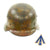 Original German WWII Luftwaffe Normandy Camouflage Overpaint Decal M35 Helmet - SE64 Original Items