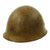 Original Japanese WWII Type 92 Army Combat Helmet with Liner and Chinstrap dated 1940 - Tetsubo Original Items