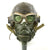 Original U.S. WWII Army Air Force Pilot Flight Helmet Set - AN6530 Goggles, A-14 Mask, A-11 Helmet Original Items