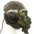 Original U.S. WWII Army Air Force Pilot Flight Helmet Set - AN6530 Goggles, A-14 Mask, A-11 Helmet Original Items