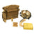 Original U.S. WWI Named M1917 SBR Gas Mask with Carry Bag and Anti-Dimming Stick Original Items