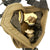 Original U.S. WWI Named M1917 SBR Gas Mask with Carry Bag and Anti-Dimming Stick Original Items