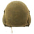 Original U.S. WWII USAAF Bomber Crew M3 Steel FLAK Helmet with Flocked Paint - Late Variant Original Items