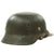 Original German WWII Army Heer M40 Single Decal Steel Helmet with Size 56 Liner - ET64 Original Items