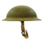 Original U.S. WWII M1917A1 Named Kelly Helmet with Textured Paint - Pvt. Grant King Original Items