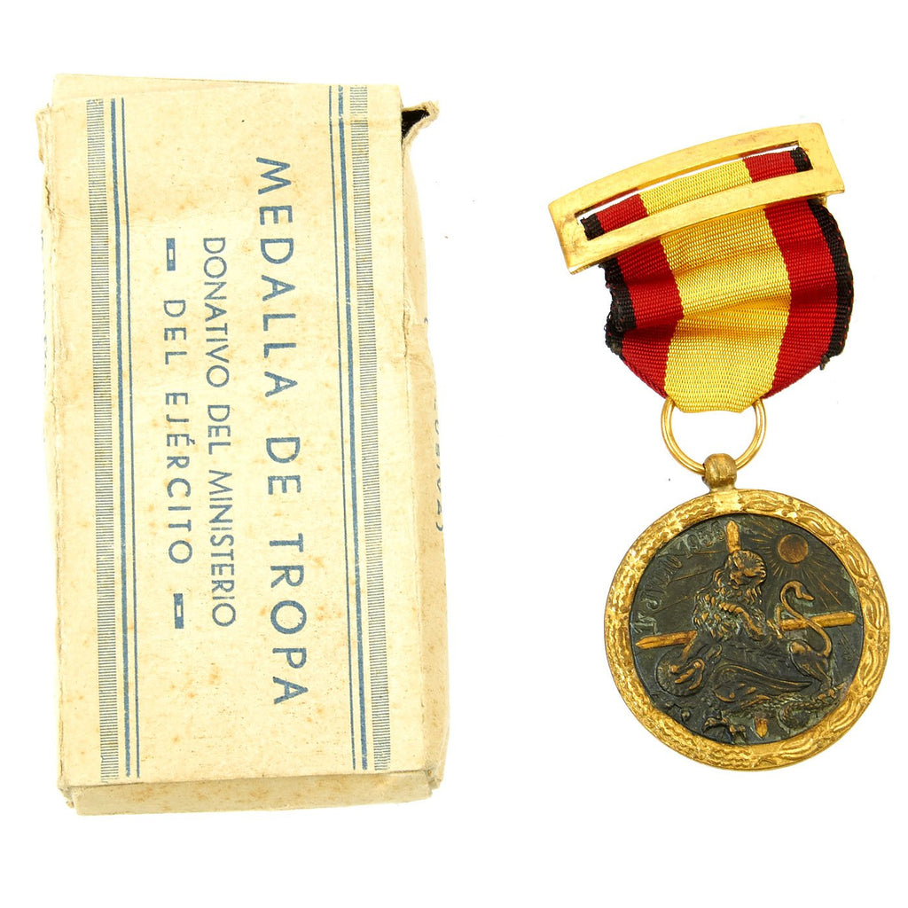 Original Spanish Civil War 1936-1939 Pre-WWII German Legion Condor Medal in Original Box Original Items