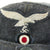 Original German WWII 1944 Luftwaffe M43 Einheitsmütze Wool Field Cap - Size 58 Original Items