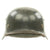 Original German WWII Named Army Heer M40 Single Decal Steel Helmet with Liner - ET64 Original Items