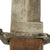 Original German WWI Trench Fighting Knife by Demag of Duisburg with Ribbed Grips & Scabbard Original Items