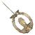 Original German WWII Kriegsmarine Minesweeper Badge with Named Award Document Original Items