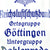Original German WWII RLB Enamel Sign - Reichsluftschutzbund Ortsgruppe Göttingen Untergruppe Dahlenrode Original Items