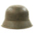 Original German WWII M42 SS Single Decal Helmet with Bring Back Certificate - Size 64 Original Items