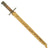 Original Japanese Late WWII Arisaka Type 30 Last Ditch Bayonet with Rare Burlap Scabbard Original Items