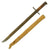 Original Japanese Late WWII Arisaka Type 30 Last Ditch Bayonet with Rare Burlap Scabbard Original Items