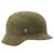 Original German WWII M35 Eastern Front Demyansk Pocket Area Battlefield Pickup Helmet Original Items