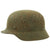 Original German WWII M35 Eastern Front Demyansk Pocket Area Battlefield Pickup Helmet Original Items
