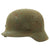 Original German WWII M35 Eastern Front Demyansk Pocket Area Battlefield Pickup Helmet Original Items